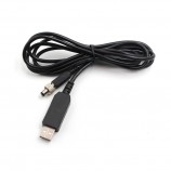 volt up usb to dc 5V to 7.4v,9v,12v  dc screw cable